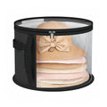 Axyaa Foldable Round Travel Storage Box for Clothes and Hats