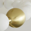 Axyaa Nordic Style Cream Pendant Light for Living Room & Bedroom