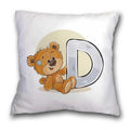 Axyaa Cartoon Bear Pillowcase - Decorative Cushion Cover for Sofa or Children's Room