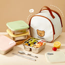 Axyaa Stainless Steel Lunch Box - Stackable Leak Proof Bento Container