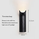 Axyaa Travertine LED Wall Lamps Yellow Cave Stone Lights for Indoor Bedroom & Living Room