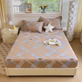 Axyaa 2024 Cotton 3-Piece Mattress Set with Pillowcases & Bedspread
