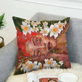 Axyaa 40x40 Jane Koluga Art Pillow Cover for Home Decor and Car Sofa Fall Theme
