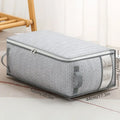 Axyaa Duvet Blanket Storage Bag: Big Capacity Clothing Organizer for Home Wardrobe