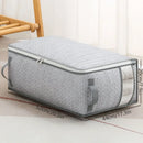 Axyaa Duvet Blanket Storage Bag: Big Capacity Clothing Organizer for Home Wardrobe