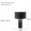 Axyaa Luxury Gold Black Red Table Light for Living Room Office Hotel