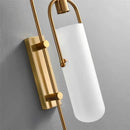 Axyaa Glass LED Wall Lights - Retro Luxury Indoor Wall Lamps for Living, Dining, and Bedroom