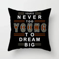 Axyaa Geometric Portrait Pillowcase - Stylish Home & Office Cushion Cover