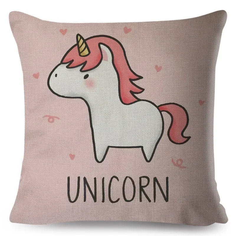Axyaa Cartoon Cat Cushion Cover 45x45cm