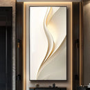 Axyaa Modern Abstract Mural Lamp Entrance Hanging Painting