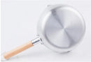 Axya Japanese Wooden Handle Aluminum Cooker for Gas Stoves