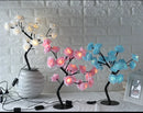 Axyaa Rose Flower Table Lamp: 24 LED Bedroom Night Light & Home Decor