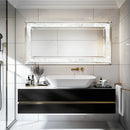 Axyaa RGB LED Full-Length Vanity Mirror for Bathroom and Living Room
