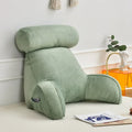 Axyaa Memory Foam Reading Pillow for Office, Sofa, Bedside - Ultra Soft Lumbar Support