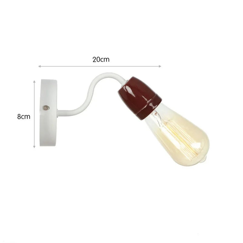 Axyaa Ceramic LED Wall Lamp | Nordic Minimalism Wall Sconce