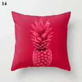 Axyaa Geometric Pillow Case: Modern Red Design for Home Decor