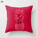 Axyaa Geometric Pillow Case: Modern Red Design for Home Decor