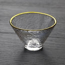 Axyaa 80ml Heat Resistant Tea Cup Vertical Texture Sake Tasting Glass