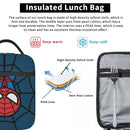 Axyaa Spider-Man Insulated Lunch Bag for Office - Reusable Thermal Cooler Box