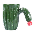 Cactus Ceramic Halloween Coffee Cups by Axyaa for Home & Office Gifts