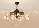 Axyaa Kids Bedroom Ceiling Fan with Remote Control and LED Light