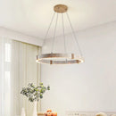 Axyaa Travertine Pendant Chandelier: Natural Stone Ceiling Light for Dining Room