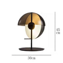 Axyaa Glass Nordic Bedside Table Lamp for Creative Luxury Living Room Decor