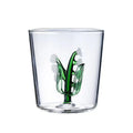 Axyaa 3D Christmas Theme Glass Mug Cup - 300ml - Creative Gift for Girls, Kids, Lovers