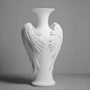 Axyaa White Ceramic Vase: Home Living Room Decor and Dining Room Centerpiece