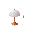 Axya LED Mushroom Table Lamp - 3 Lighting Modes, USB Charging, Dimmable Night Light