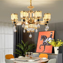 Luxury Crystal Chandelier by Axyaa - Elegant Home Decor Lighting for Living, Dining & Bedroom