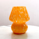 Glass Mushroom Table Lamp Cream: Axyaa Branded Bedroom Decoration Lamp