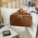 Axyaa Cute Bear Makeup Bag with Multi-Compartment Storage