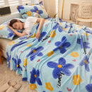 Axyaa Cartoon Strawberry Fleece Blanket: Soft Warm Winter Bed Sofa Nap Plush Shawl Blanket