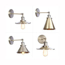 Axyaa Bronze Iron Wall Lamp: Rural Retro Industrial Style for Bedroom, Restaurant, and Hotel