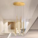 Axyaa Modern LED Chandeliers for Dining Room Pendant Lights - Indoor Ceiling Hanging Lamps