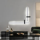 Axyaa LED Art Deco Wall Lamp, Minimalist Design for Parlor, Dining Room, Bedroom