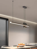 Axyaa Modern LED Ceiling Chandelier for Dining Room Kitchen Island Pendant Lamp