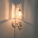 Axyaa Crystal Angel Wall Lamp for Bedroom Living Room Study Lighting