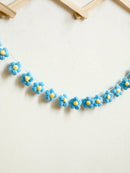 Axyaa Crochet Daisy Garland: Boho Floral Banner for Home, Nursery, Wedding & Parties
