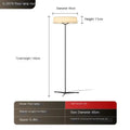 Axyaa Nordic Minimalist LED Chandelier Floor Lamp for Living Room & Bedroom