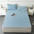 Axyaa Cooling Latex Bedding Set with Summer Bed Mat, Pillowcase, and Sheet