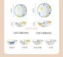 Axyaa 7.5 Inch Ceramic Bowl for Vegetables, Soup, Steamed Eggs, Air Frying, Salads, Noodles