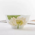 Axyaa 5-inch Bone Golden Bell Large Rice Bowl Noodle Bowl