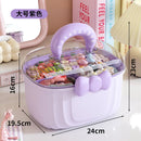 Axyaa Hair Accessories Organizer Box - Bow Switch & Jewelry Holder Container