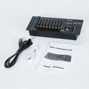 Axyaa Mini Console Black DMX Light Controller for Stage Disco Party Concert