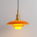 Axyaa Glass Pendant Chandelier Ceiling Light for Dining Table Kitchen Island
