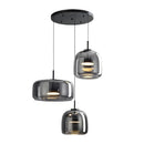Axyaa Nordic Glass Restaurant Pendant Lamp Simple Bar Hanging Light