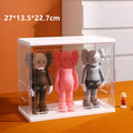 Axyaa Collectible Figures Display Stand Case for Toys & Dolls - Large Capacity & Dust-proof