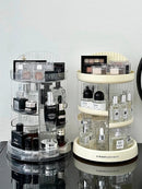 Axyaa Acrylic Makeup Organizer for Vanity & Perfume Holder - Rotating Cosmetic Storage Box